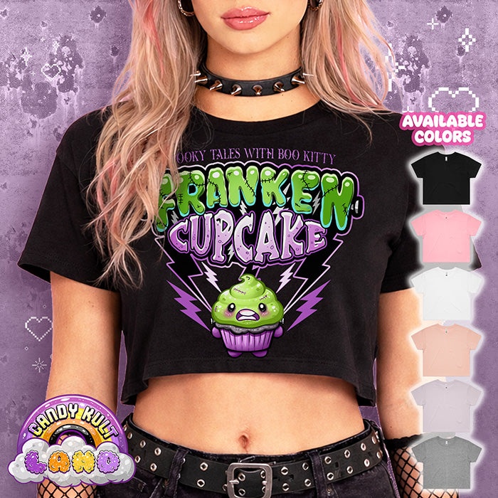 Franken Cupcake Frosti Premium Crop Tee