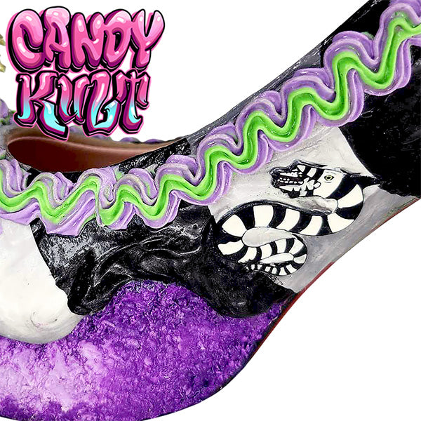 Ghost With The Most Cake High Heel Shoes - Candy Kult - Candy Cult - Cult Candy - Cake High Heels - [product_vendor}