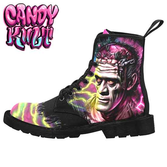 Frankenstein Candy Kult Women's Boots - Candy Kult - Candy Cult - Candy Kult Land - Wishbone - Boo Kitty - Panku - Frosti - Toxic Kitten - Hex-Heart - Cult Candy - Cake High Heels - [product_vendor}
