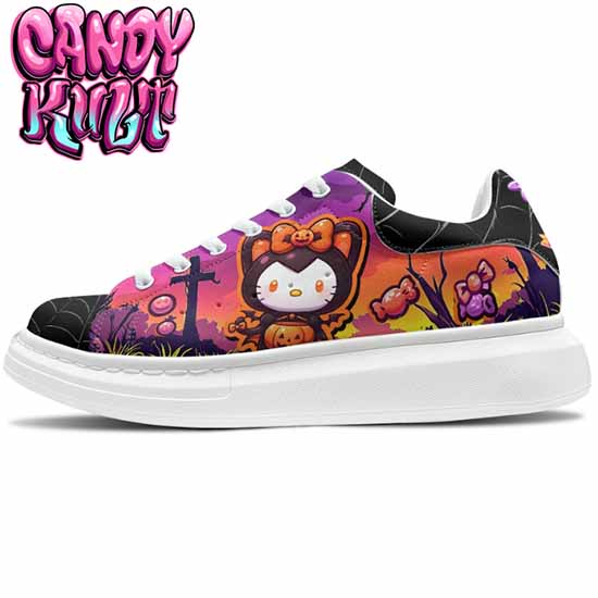 Boo Kitty Sunset Graveyard Black Candy Kult Men's Pulse - Candy Kult - Candy Cult - Cult Candy - Cake High Heels - [product_vendor}