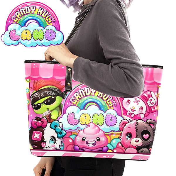 Claw Machine Arcade Candy Kult Land Large Tote Bag
