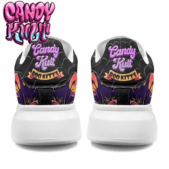 Boo Kitty Sunset Graveyard Purple Candy Kult Men's Pulse - Candy Kult - Candy Cult - Cult Candy - Cake High Heels - [product_vendor}