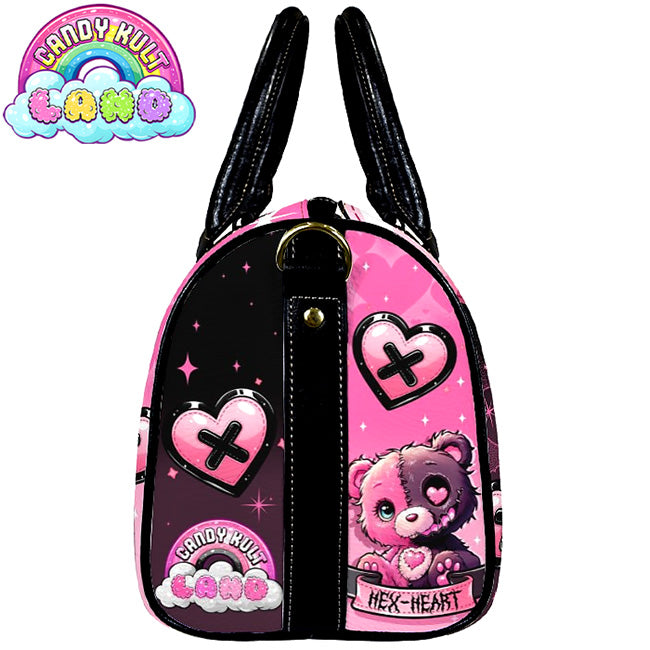 Hex-heart Candy Kult Land Boston Crossbody Handbag