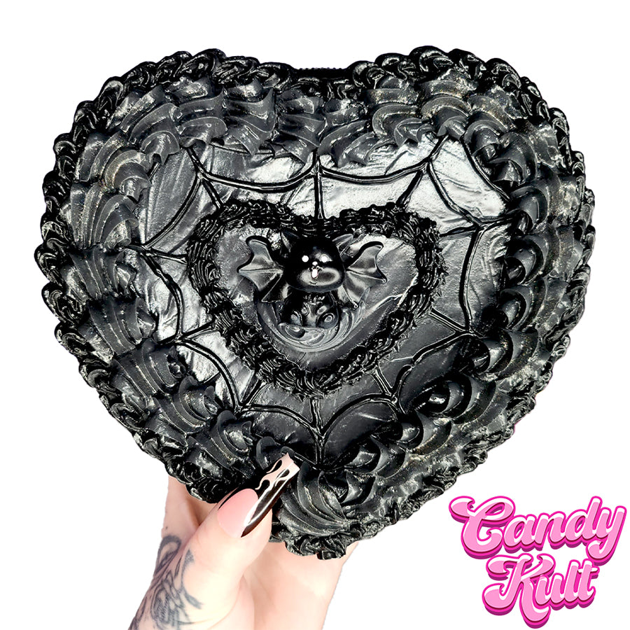 Bat Kitty Black Cake Candy Kult Convertible Crossbody Bag / Hand Bag