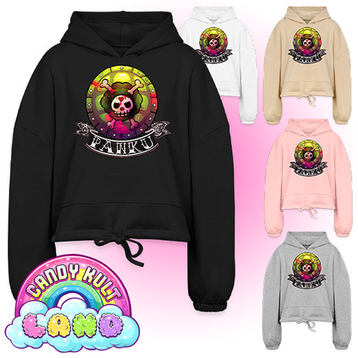 Panku Logo - Candy Kult Land Women’s Cropped Hoodie