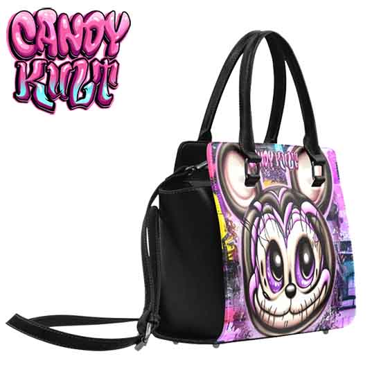 Graffiti Mouse Candy Toons Crossbody Handbag - Candy Kult - Candy Cult - Candy Kult Land - Wishbone - Boo Kitty - Panku - Frosti - Toxic Kitten - Hex-Heart - Cult Candy - Cake High Heels - [product_vendor}