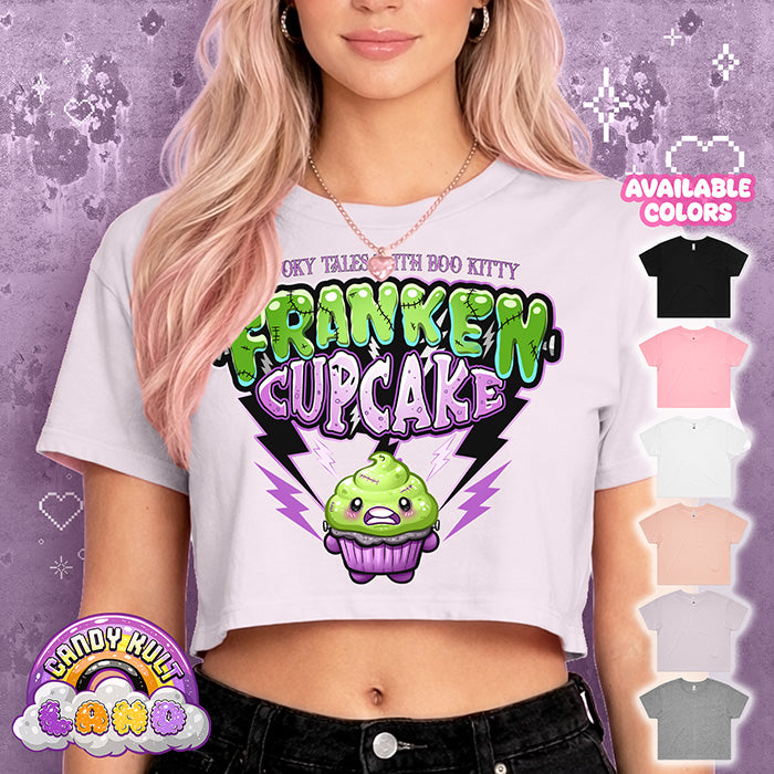 Franken Cupcake Frosti Premium Crop Tee