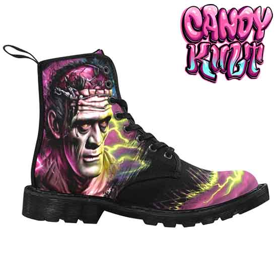Frankenstein Men's Candy Kult Boots - Candy Kult - Candy Cult - Candy Kult Land - Wishbone - Boo Kitty - Panku - Frosti - Toxic Kitten - Hex-Heart - Cult Candy - Cake High Heels - [product_vendor}