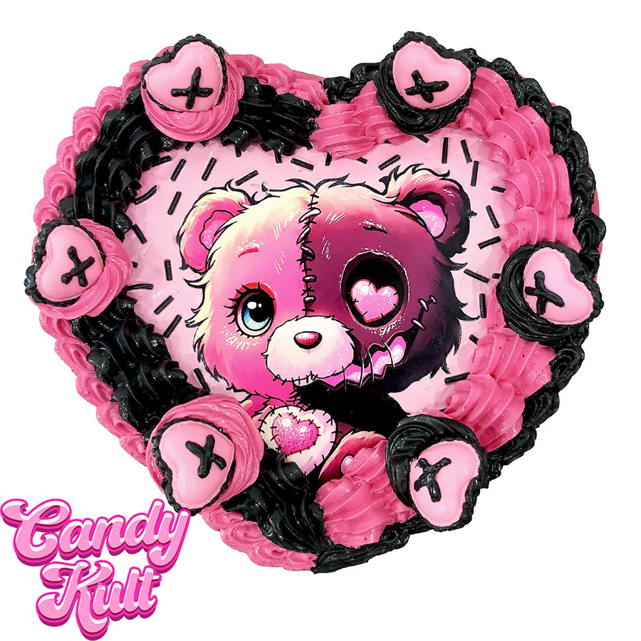 Hex-Heart Cake Candy Kult Convertible Crossbody Bag / Hand Bag