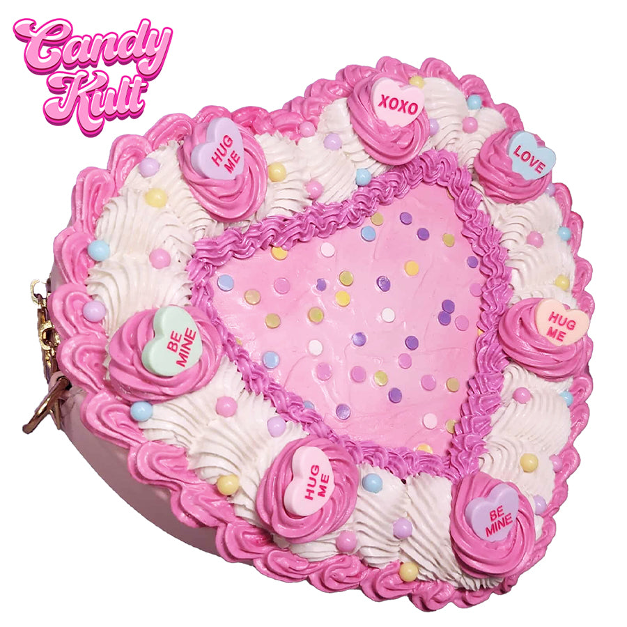 Sweethearts Candy Cake Candy Kult Convertible Crossbody Bag / Hand Bag