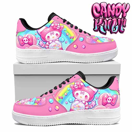 Wishbone Gumball Machine Pink Candy Kult Kicks Women's Sneakers Black - Candy Kult - Candy Cult - Cult Candy - Cake High Heels - [product_vendor}