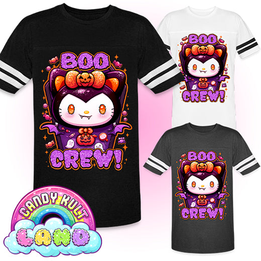 Boo Crew - Candy Kult Land Men's / Unisex Vintage Sport T-Shirt - Candy Kult - Candy Cult - Candy Kult Land - Wishbone - Boo Kitty - Panku - Frosti - Toxic Kitten - Hex-Heart - Cult Candy - Cake High Heels - [product_vendor}