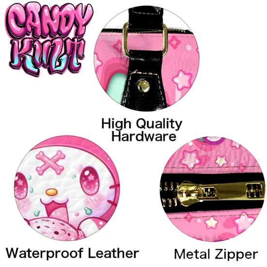 Wishbone Mint Ice Cream Kawaii Candy Boston Crossbody Handbag - Candy Kult - Candy Cult - Cult Candy - Cake High Heels - [product_vendor}