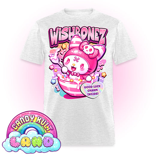 Wishbonez Cereal - Candy Kult Land Men's / Unisex Classic T-Shirt - Candy Kult - Candy Cult - Candy Kult Land - Wishbone - Boo Kitty - Panku - Frosti - Toxic Kitten - Hex-Heart - Cult Candy - Cake High Heels - [product_vendor}
