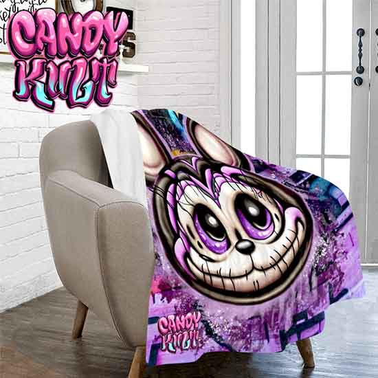 Graffiti Mouse Candy Toons Micro Fleece Blanket - Candy Kult - Candy Cult - Candy Kult Land - Wishbone - Boo Kitty - Panku - Frosti - Toxic Kitten - Hex-Heart - Cult Candy - Cake High Heels - [product_vendor}