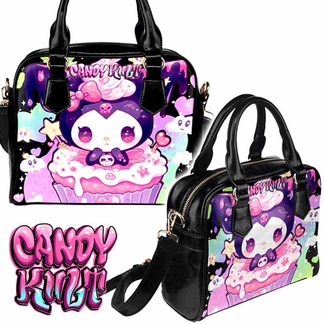 Spookycore Cupcake Kawaii Candy Classic Crossbody Handbag - Candy Kult - Candy Cult - Candy Kult Land - Wishbone - Boo Kitty - Panku - Frosti - Toxic Kitten - Hex-Heart - Cult Candy - Cake High Heels - [product_vendor}