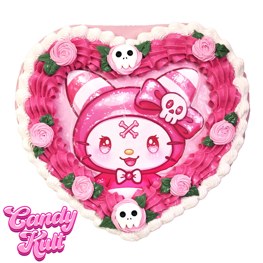 Wishbone Roses Cake Candy Kult Convertible Crossbody Bag / Hand Bag