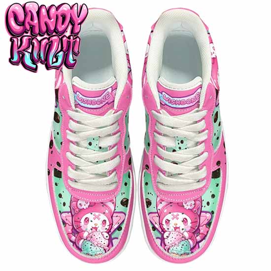 Wishbone Mint Ice Cream Candy Kult Kicks Women's Sneakers - Candy Kult - Candy Cult - Cult Candy - Cake High Heels - [product_vendor}