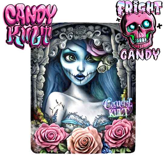 Corpse Bride Waiting For You Fright Candy Micro Fleece Blanket - Candy Kult - Candy Cult - Candy Kult Land - Wishbone - Boo Kitty - Panku - Frosti - Toxic Kitten - Hex-Heart - Cult Candy - Cake High Heels - [product_vendor}
