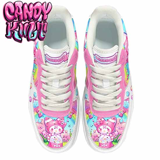 Wishbone Gumball Machine White Candy Kult Kicks Men's Sneakers - Candy Kult - Candy Cult - Cult Candy - Cake High Heels - [product_vendor}
