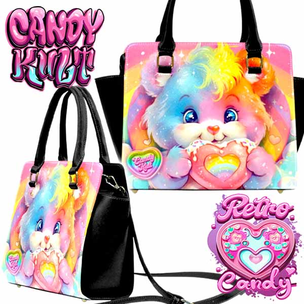 For The Love Of Rainbows Retro Candy Crossbody Handbag - Candy Kult - Candy Cult - Cult Candy - Cake High Heels - [product_vendor}