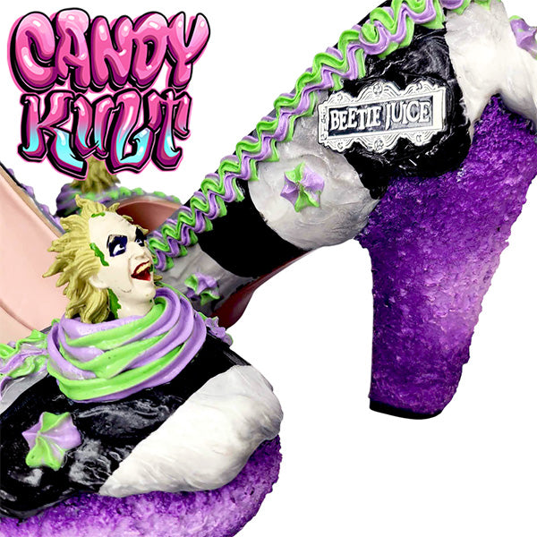 Ghost With The Most Cake High Heel Shoes - Candy Kult - Candy Cult - Cult Candy - Cake High Heels - [product_vendor}