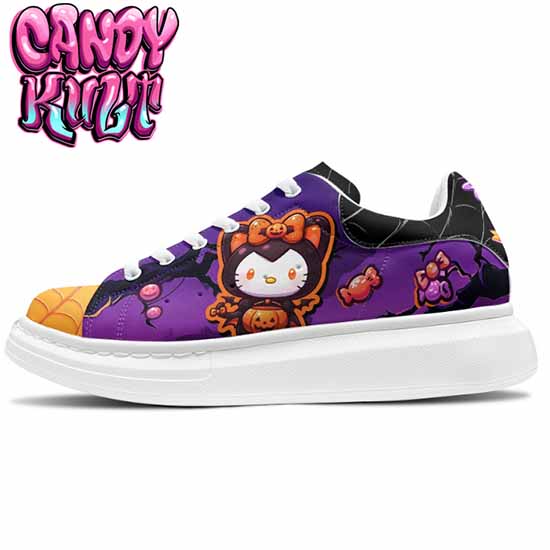 Boo Kitty Orange Candy Kult Men's Pulse - Candy Kult - Candy Cult - Cult Candy - Cake High Heels - [product_vendor}