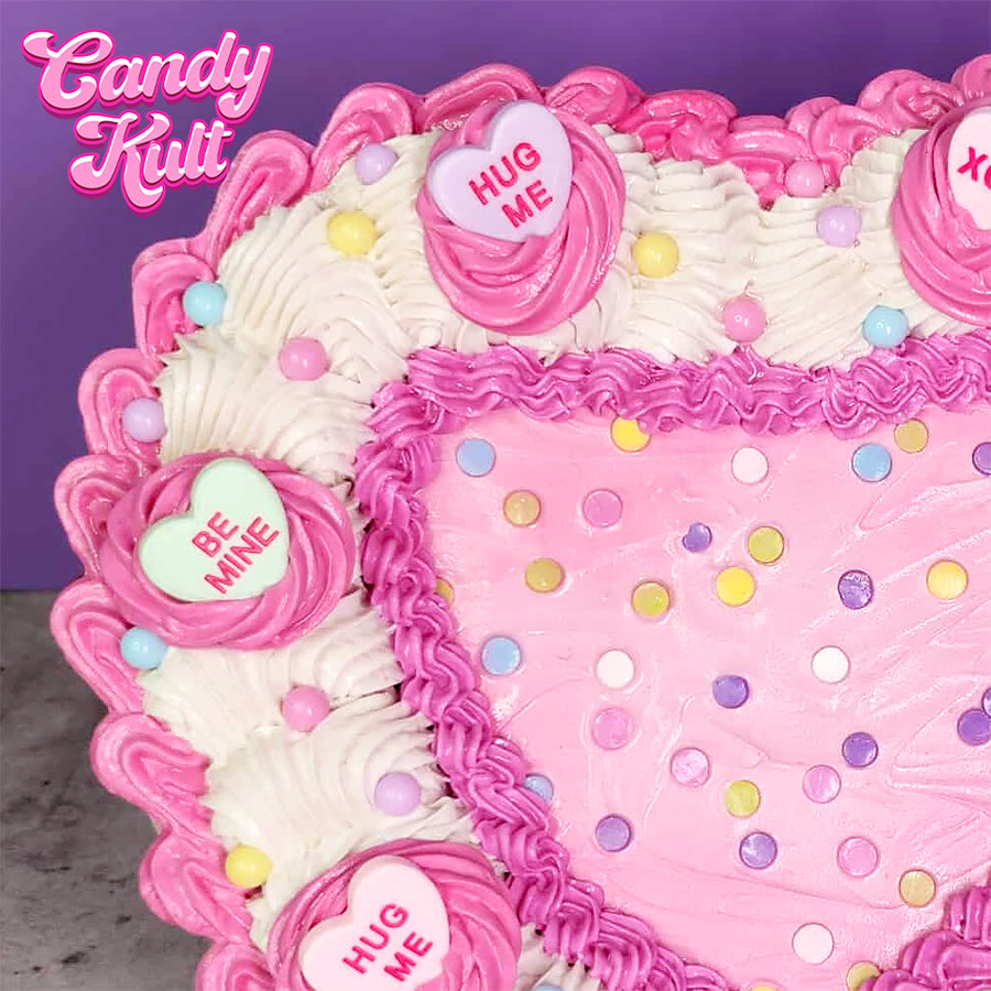 Sweethearts Candy Cake Candy Kult Convertible Crossbody Bag / Hand Bag