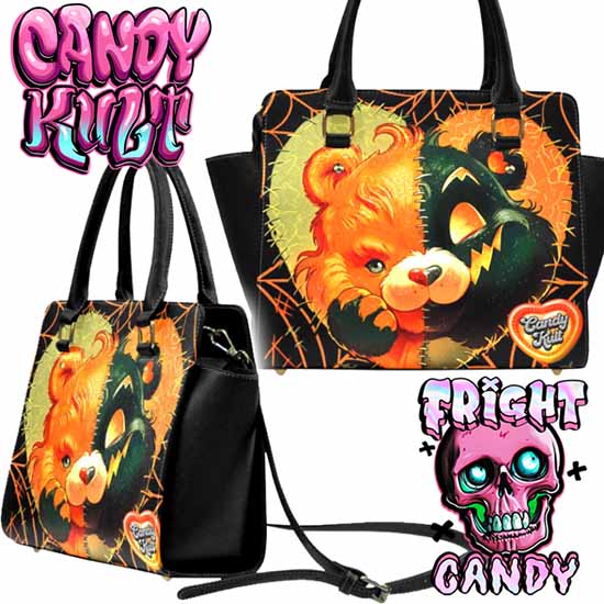 All Stitched Up Fright Candy Crossbody Handbag - Candy Kult - Candy Cult - Cult Candy - Cake High Heels - [product_vendor}
