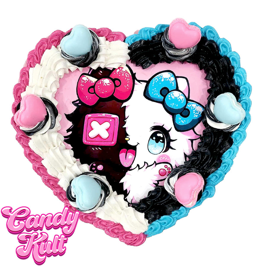 Toxic Kitten Cake Candy Kult Convertible Crossbody Bag / Hand Bag