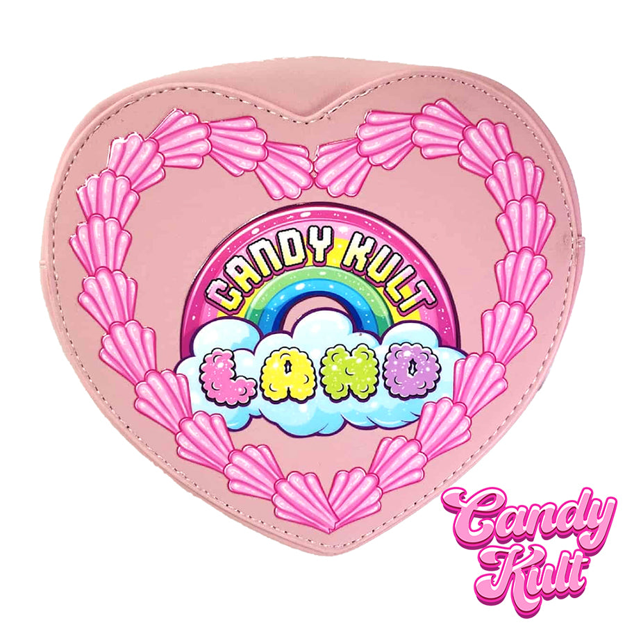 Wishbone Heart Candy Cake Candy Kult Convertible Crossbody Bag / Hand Bag