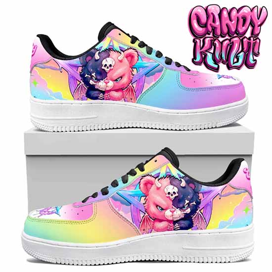 Demonic Bear Candy Kult Kicks Women's Sneakers V2b - Candy Kult - Candy Cult - Cult Candy - Cake High Heels - [product_vendor}