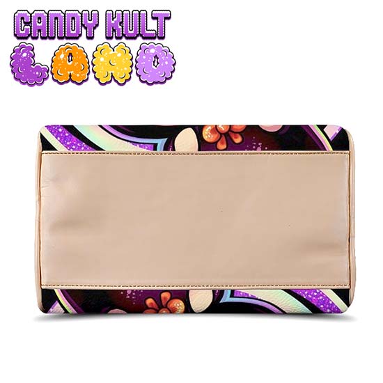 Boo Kitty Origins Bitten Candy Kult Land Beige Boston Crossbody Handbag - Candy Kult - Candy Cult - Candy Kult Land - Wishbone - Boo Kitty - Panku - Frosti - Toxic Kitten - Hex-Heart - Cult Candy - Cake High Heels - [product_vendor}