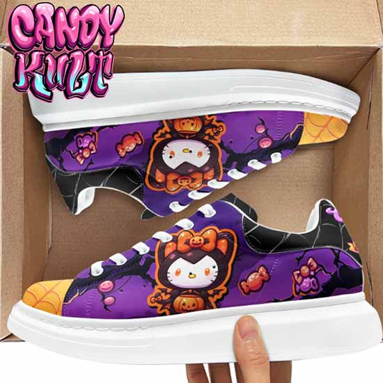 Boo Kitty Orange Candy Kult Men's Pulse - Candy Kult - Candy Cult - Cult Candy - Cake High Heels - [product_vendor}