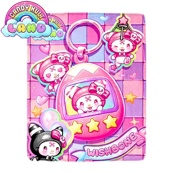 Wishbone Virtual Pet Candy Kult Land Micro Fleece Blanket - Candy Kult - Candy Cult - Candy Kult Land - Wishbone - Boo Kitty - Panku - Frosti - Toxic Kitten - Hex-Heart - Cult Candy - Cake High Heels - [product_vendor}