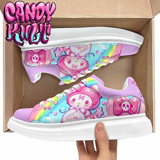 Wishbone Gumball Machine Candy Kult Men's Pulse Sneakers Purple - Candy Kult - Candy Cult - Cult Candy - Cake High Heels - [product_vendor}