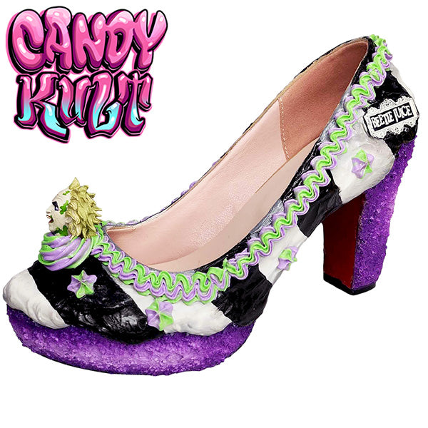 Ghost With The Most Cake High Heel Shoes - Candy Kult - Candy Cult - Cult Candy - Cake High Heels - [product_vendor}