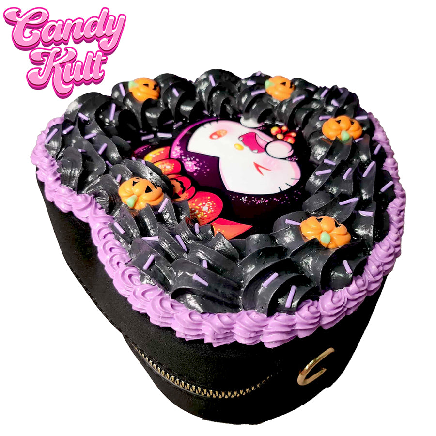 Boo Kitty Pumpkin Cake Candy Kult Convertible Crossbody Bag / Hand Bag