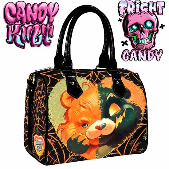 All Stitched Up Fright Candy Boston Crossbody Handbag - Candy Kult - Candy Cult - Cult Candy - Cake High Heels - [product_vendor}