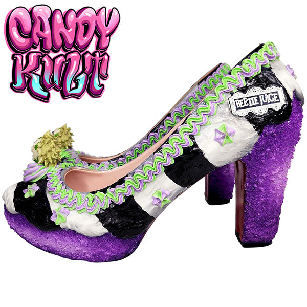 Ghost With The Most Cake High Heel Shoes - Candy Kult - Candy Cult - Cult Candy - Cake High Heels - [product_vendor}