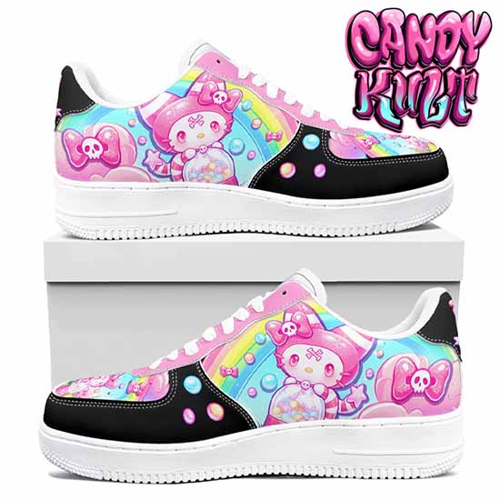Wishbone Gumball Machine Black Candy Kult Kicks Women's Sneakers - Candy Kult - Candy Cult - Cult Candy - Cake High Heels - [product_vendor}