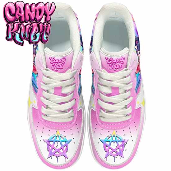 Demonic Bear Candy Kult Kicks Women's Sneakers V4 - Candy Kult - Candy Cult - Cult Candy - Cake High Heels - [product_vendor}