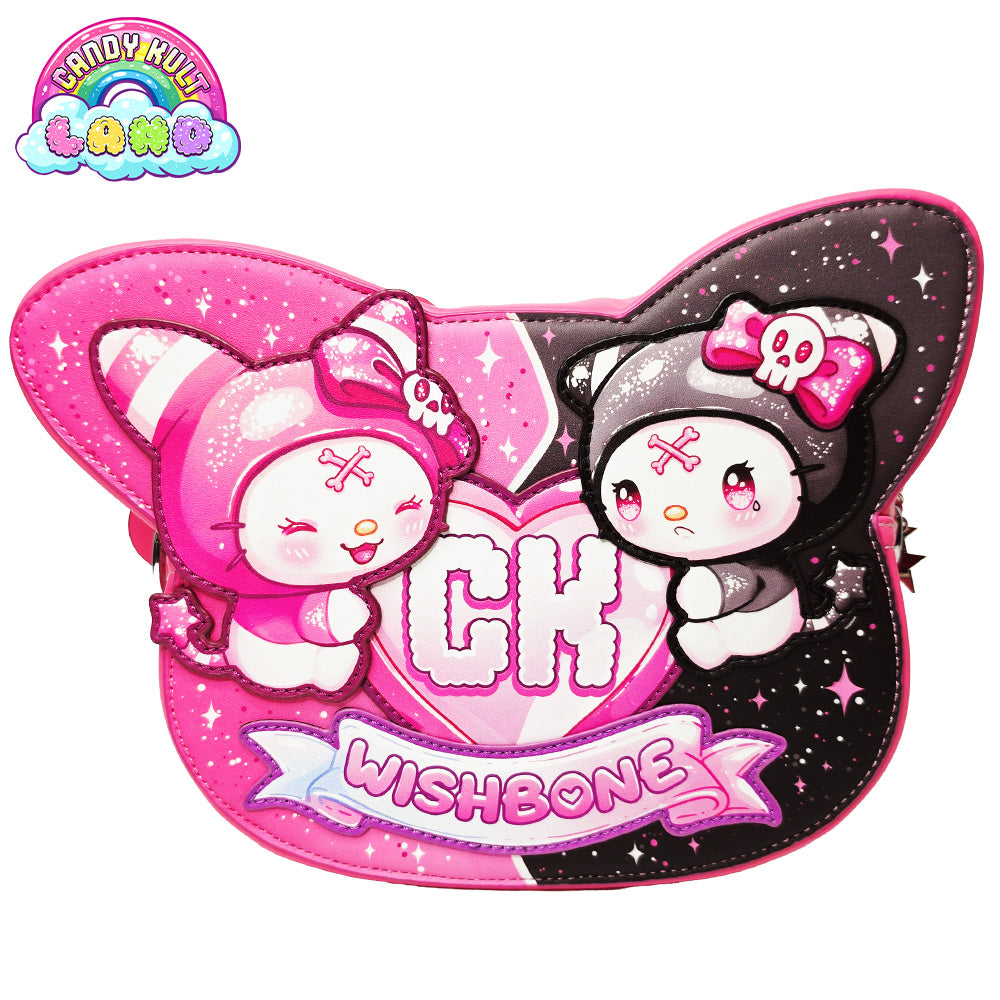 Wishbone Shaped Crossbody Bag - Candy Kult Land