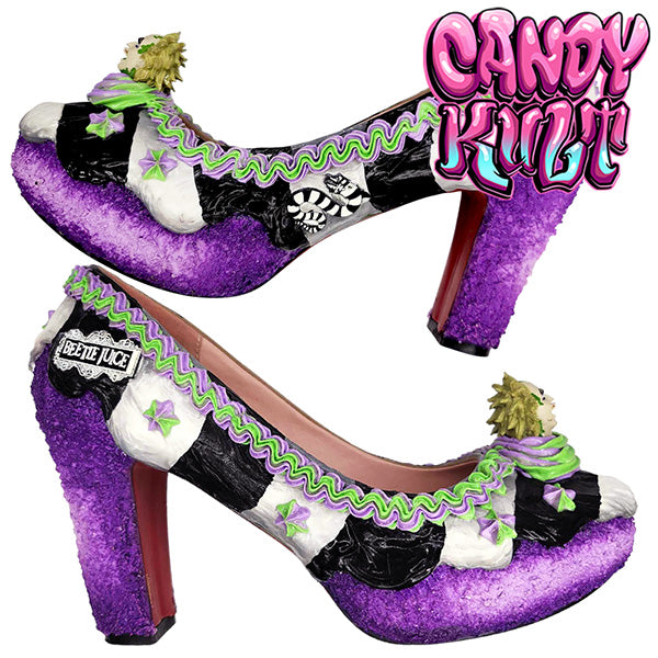 Ghost With The Most Cake High Heel Shoes - Candy Kult - Candy Cult - Cult Candy - Cake High Heels - [product_vendor}