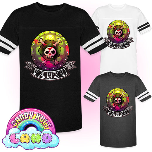 Panku Logo  - Candy Kult Land Men's / Unisex Vintage Sport T-Shirt - Candy Kult - Candy Cult - Candy Kult Land - Wishbone - Boo Kitty - Panku - Frosti - Toxic Kitten - Hex-Heart - Cult Candy - Cake High Heels - [product_vendor}