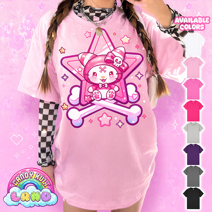 Wishbone Crossbones - Candy Kult Land Graphic Tee