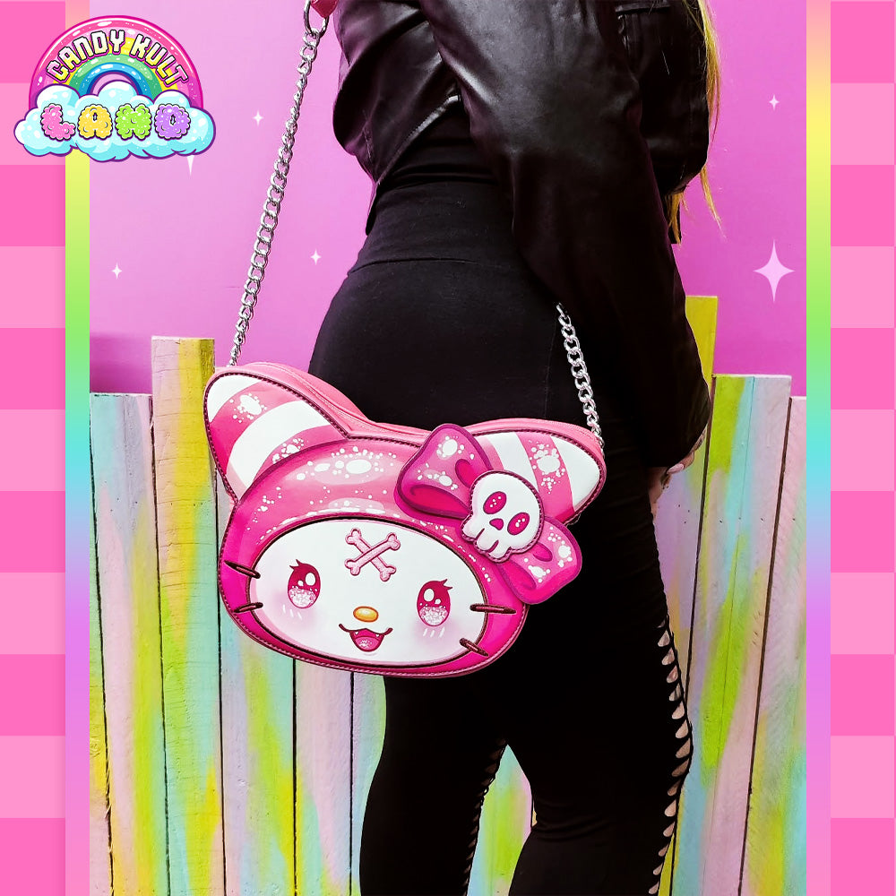 Wishbone Shaped Crossbody Bag - Candy Kult Land