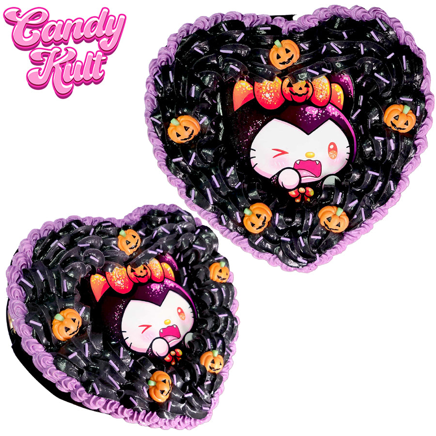 Boo Kitty Pumpkin Cake Candy Kult Convertible Crossbody Bag / Hand Bag