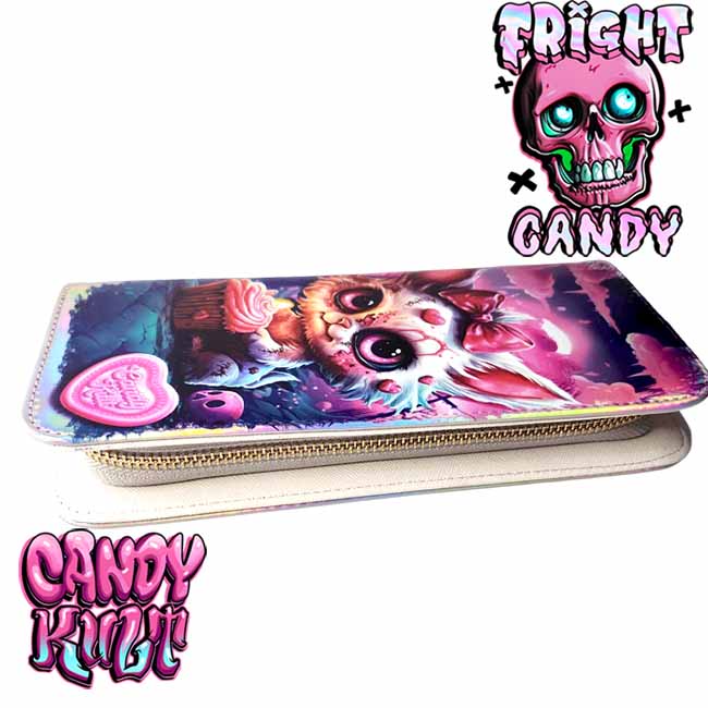 From Paris To The Grave Fright Candy Long Line Wallet - Candy Kult - Candy Cult - Candy Kult Land - Wishbone - Boo Kitty - Panku - Frosti - Toxic Kitten - Hex-Heart - Cult Candy - Cake High Heels - [product_vendor}