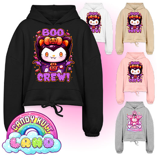 Boo Crew - Candy Kult Land Women’s Cropped Hoodie